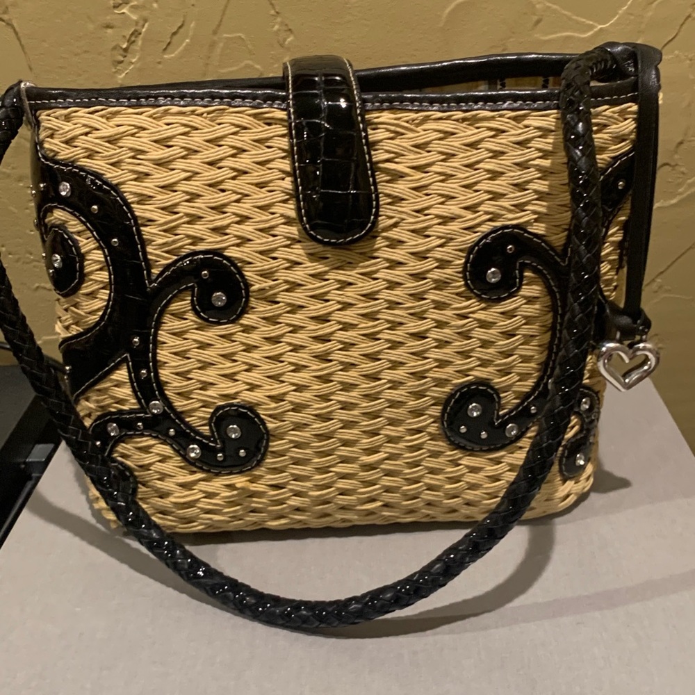 Brighton Valentina Straw Bag